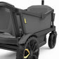 Veer Cruiser (2 Seater) Stroller Wagon + Canopy Bundle - Grey/Grey - Traveling Tikes 