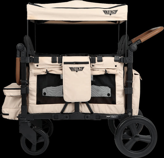 Keenz Vyo͞o The Seating Chameleon Stroller Wagon 2-Passengers - Mocha