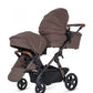 Silver Cross Wave 3 Complete Single-to-Double Stroller - Caramel