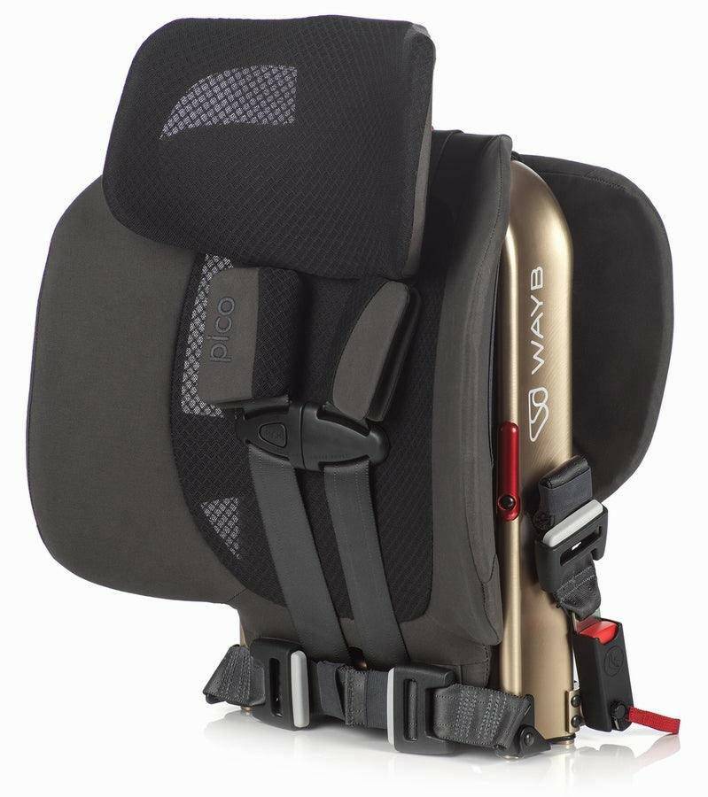 WAYB Pico Portable Car Seat + Carry Bag Bundle - Earth - Traveling Tikes 