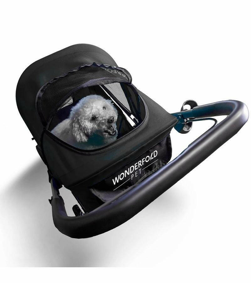 WonderFold Pet Stroller - Black - Traveling Tikes 
