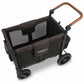 Wonderfold W2 Luxe (W2S 2.0) Multifunctional Double (2 seater) Stroller Wagon - Volcanic Black - Traveling Tikes 