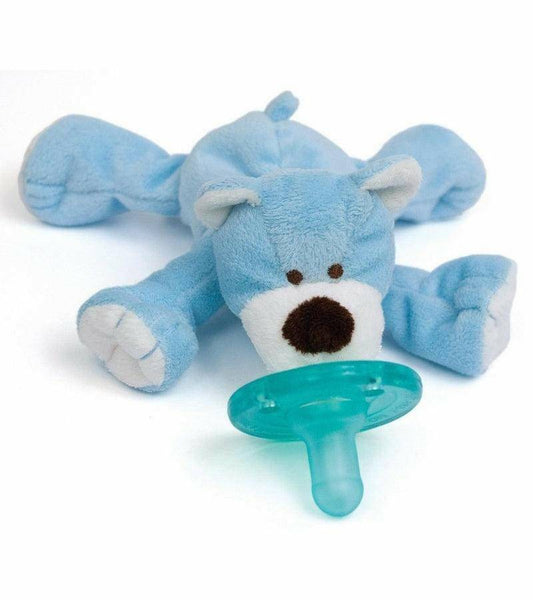 Wubbanub Pacifier-Blue Bear - Traveling Tikes 