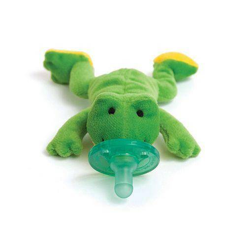 Wubbanub Pacifier-Frog - Traveling Tikes 