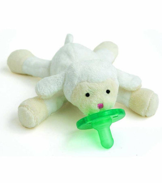 Wubbanub Pacifier-Lamb - Traveling Tikes 