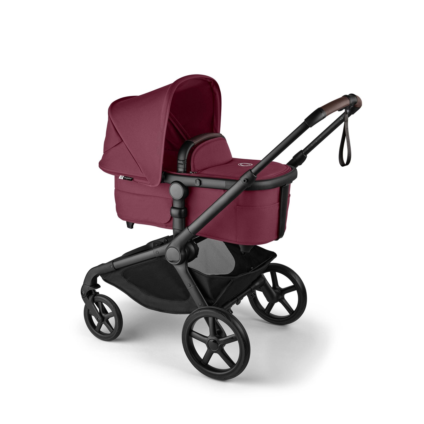 Bugaboo Kangaroo Complete - Black/Dark Cherry-Dark Cherry