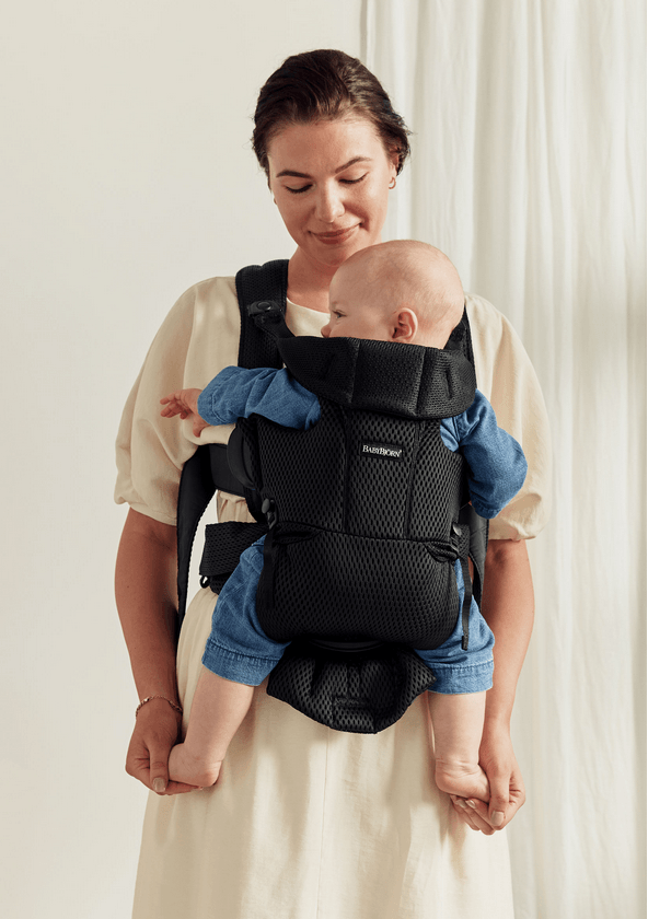 Baby Bjorn Baby Carrier Free 3D Mesh - Black - Traveling Tikes 