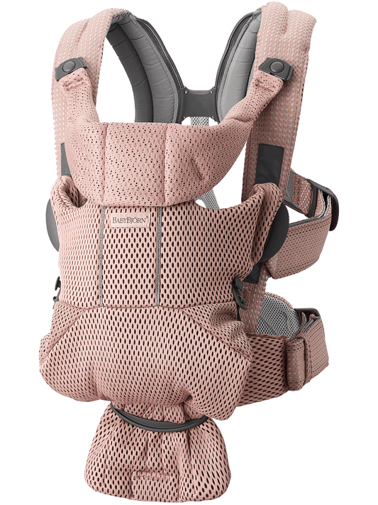 Baby Bjorn Baby Carrier Free 3D Mesh - Dusty Pink - Traveling Tikes 