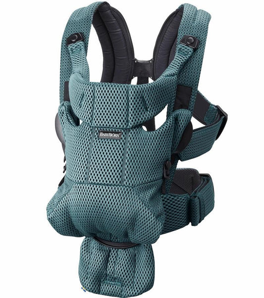 Baby Bjorn Baby Carrier Free 3D Mesh - Sage Green - Traveling Tikes 