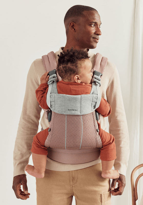 Baby Bjorn Baby Carrier Harmony - Dusty Pink - Traveling Tikes 