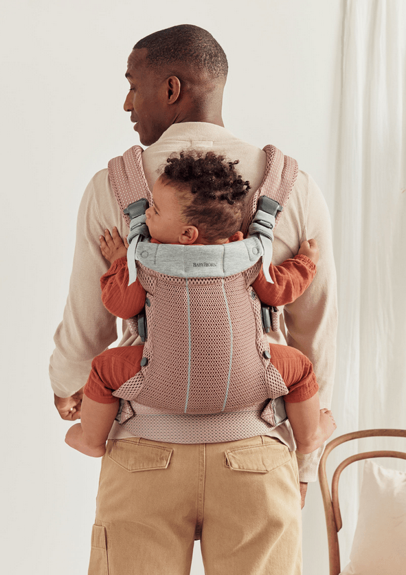 Baby Bjorn Baby Carrier Harmony - Dusty Pink - Traveling Tikes 