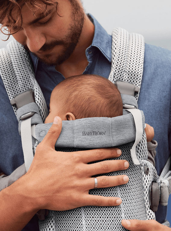 Baby Bjorn Baby Carrier Harmony - Silver - Traveling Tikes 