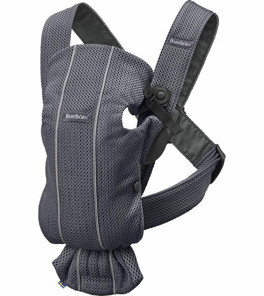 Baby Bjorn Baby Carrier Mini 3D Mesh- Anthracite - Traveling Tikes 