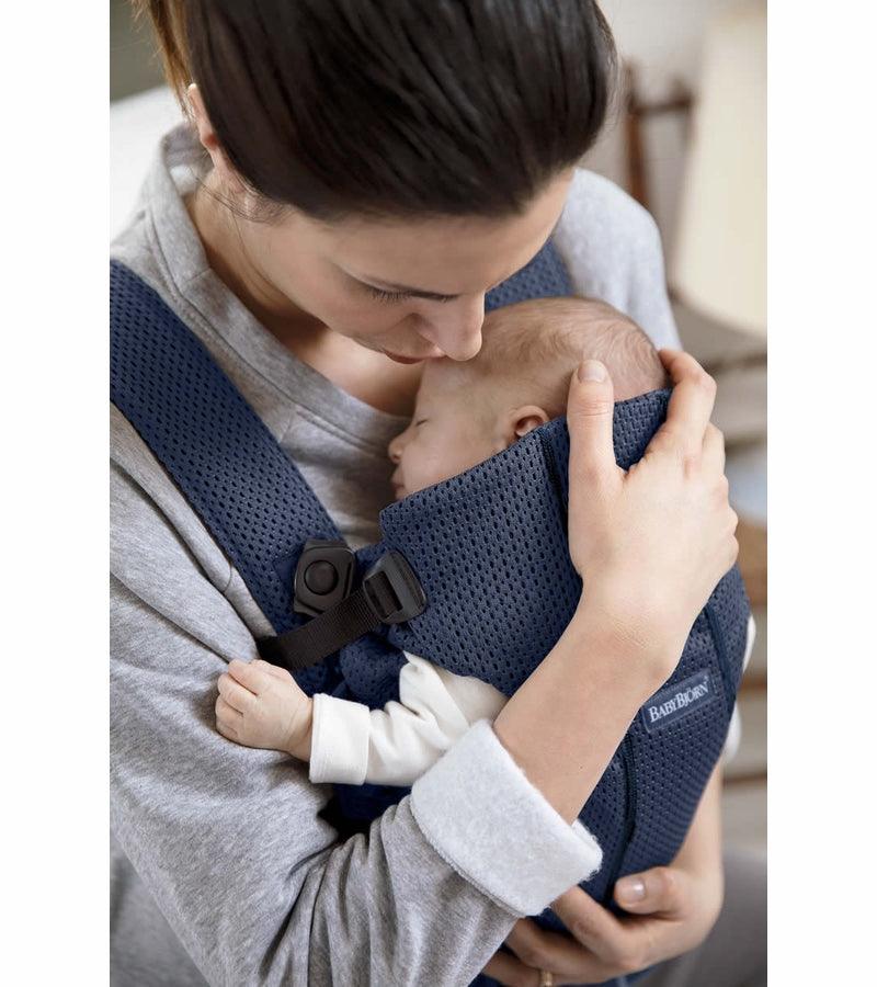 Baby Bjorn Baby Carrier Mini 3D Mesh- Navy Blue - Traveling Tikes 