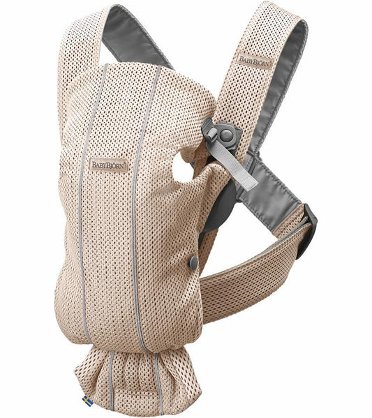 Baby Bjorn Baby Carrier Mini 3D Mesh- Pearly Pink - Traveling Tikes 