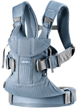 Baby Bjorn Baby Carrier One Air, 3D Mesh - Slate Blue - Traveling Tikes 
