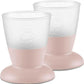 Baby Bjorn Baby Cup, 2-pack, Powder Pink - Traveling Tikes 