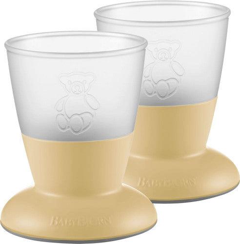 Baby Bjorn Baby Cup, 2-pack, Powder Yellow - Traveling Tikes 