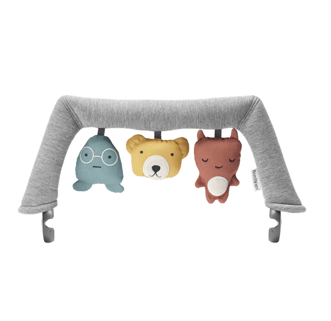 Baby Bjorn Bliss Bouncer Soft Friends Toy Bar - Traveling Tikes 