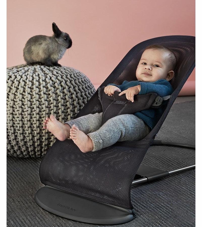 Baby Bjorn Bouncer Bliss Mesh - Anthracite - Traveling Tikes 