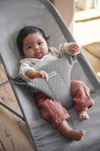 Baby Bjorn Bouncer Bliss Mesh - Grey - Traveling Tikes 