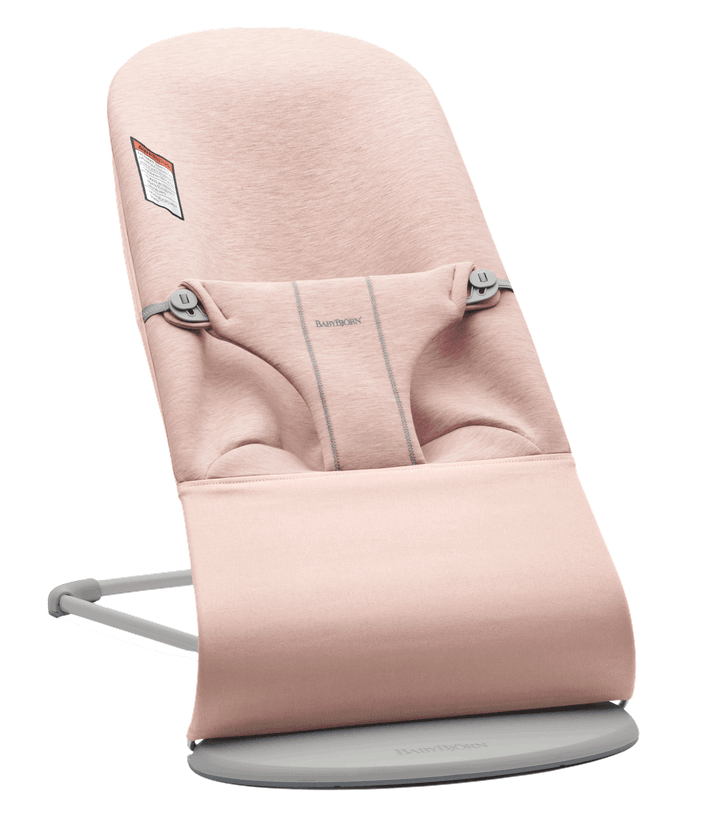 Baby Bjorn Bouncer Bliss - Soft Selection - Light Pink 3D Jersey - Traveling Tikes 