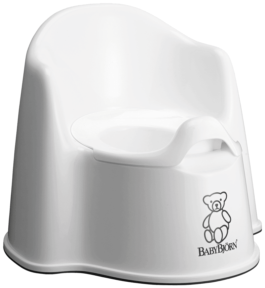 Baby Bjorn Potty Chair - White - Traveling Tikes 