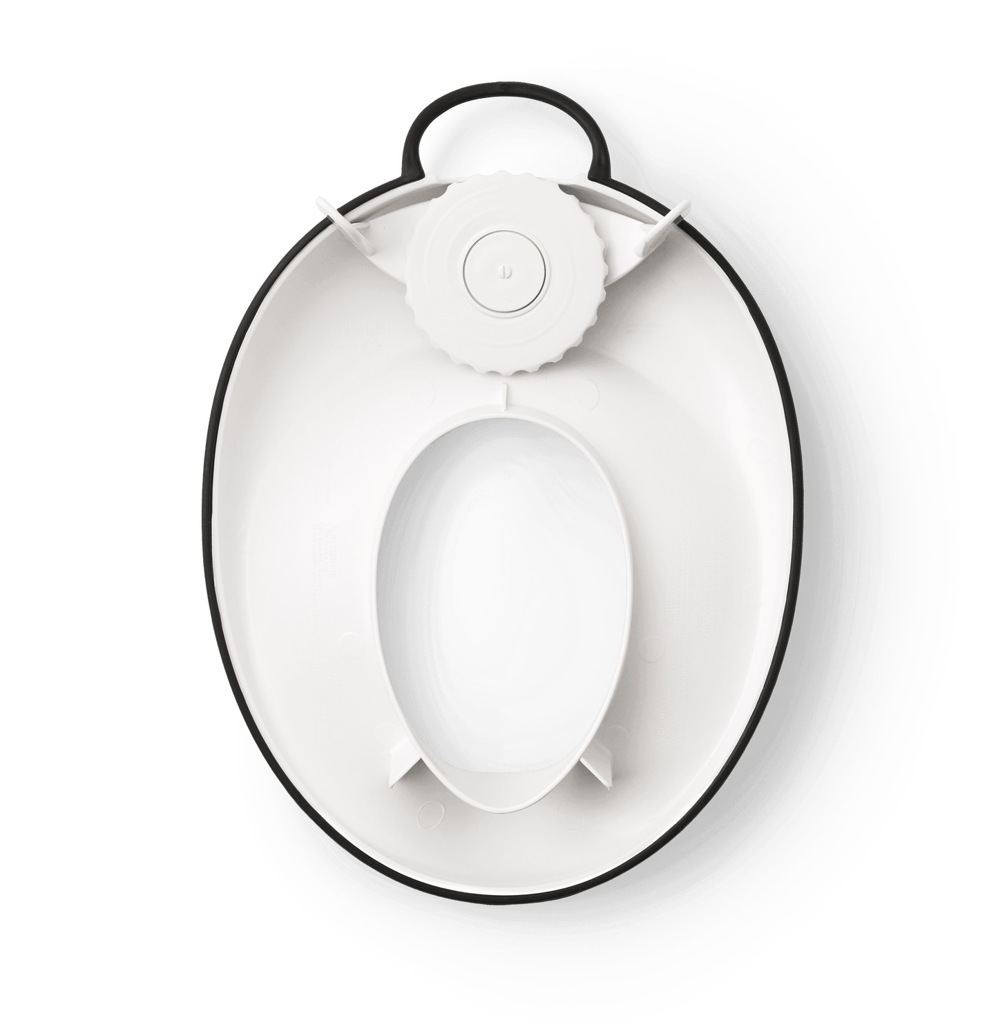Baby Bjorn Toilet Training Seat - White/Black - Traveling Tikes 