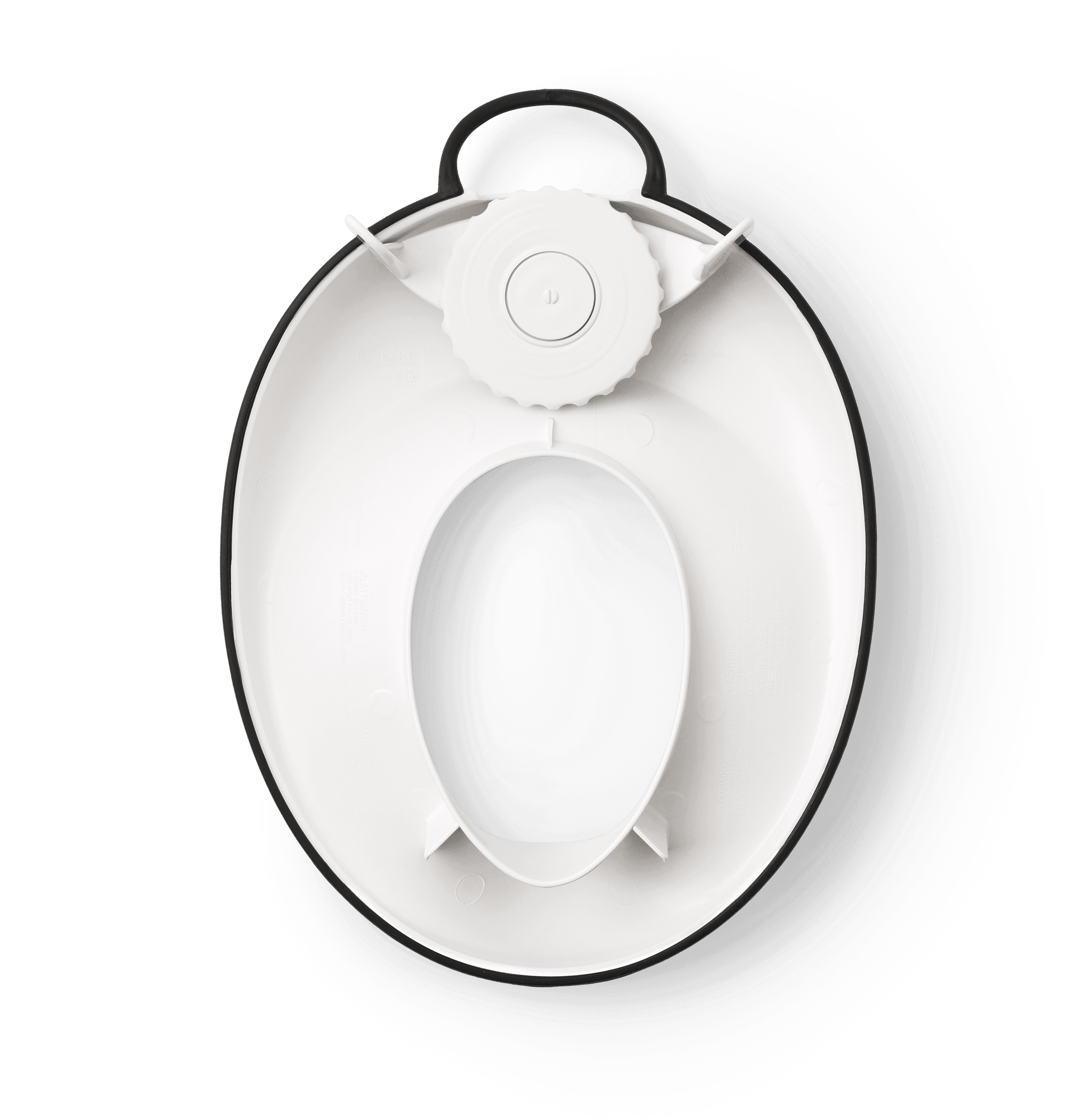 Baby Bjorn Toilet Training Seat - White/Grey - Traveling Tikes 