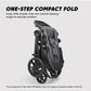 Baby Jogger City Select 2 Single Stroller - Eco Collection - Pure Mulberry - Traveling Tikes 