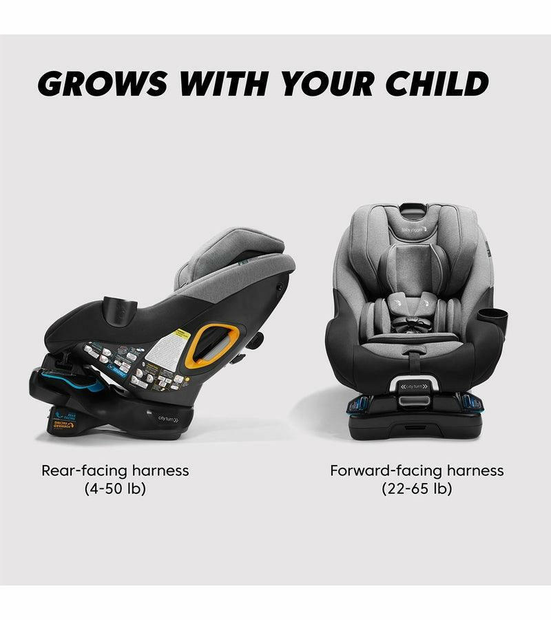 Baby Jogger City Turn Convertible Car Seat - Onyx Black - Traveling Tikes 