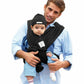 Baby K'Tan Baby Carrier in Basic Black - Medium - Traveling Tikes 