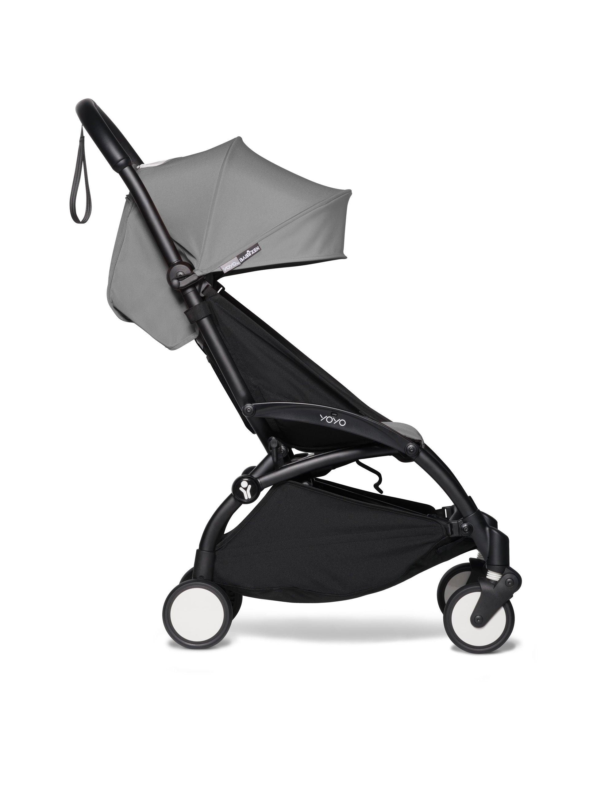 Babyzen YOYO2 Ultra Compact 6+ Stroller - Black / Grey - Traveling Tikes 