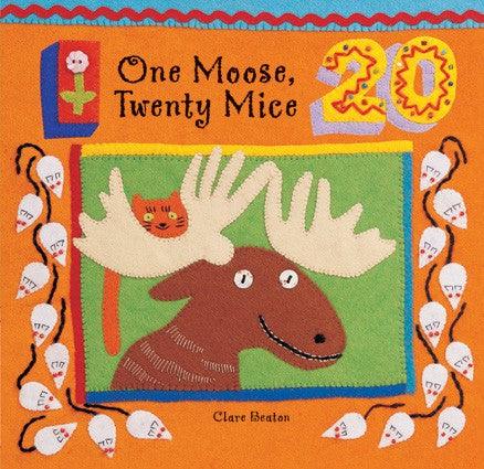Barefoot Books One Moose, Twenty Mice - Traveling Tikes 
