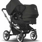 Bugaboo Donkey 5 Duo Complete Stroller Bundle - Graphite / Stormy Blue / Stormy Blue - Traveling Tikes 