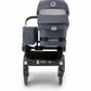 Bugaboo Donkey 5 Mono Complete Stroller - Graphite / Stormy Blue / Stormy Blue - Traveling Tikes 