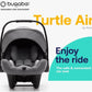 Bugaboo Turtle Air by Nuna Infant Car Seat + Base - Black - Traveling Tikes 