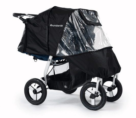 Bumbleride Indie Twin Non-PVC Rain Cover - Traveling Tikes 