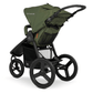 Bumbleride Speed Stroller - Olive - Premium Black Frame - Traveling Tikes 