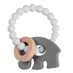Chewbeads Baby Elephant Brooklyn Teether - Traveling Tikes 