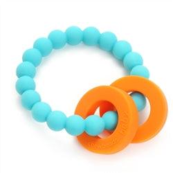 Chewbeads Baby Mulberry Teether - Turquoise - Traveling Tikes 