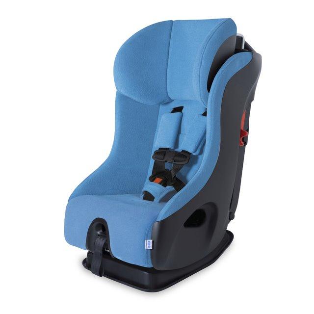 Clek Fllo Convertible Car Seat with Anti-Rebound Bar - Ten Year Blue (C-Zero Plus) - Traveling Tikes 