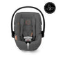 Cybex Cloud G Lux Comfort Extend Infant Car Seat - Lava Grey - Traveling Tikes 