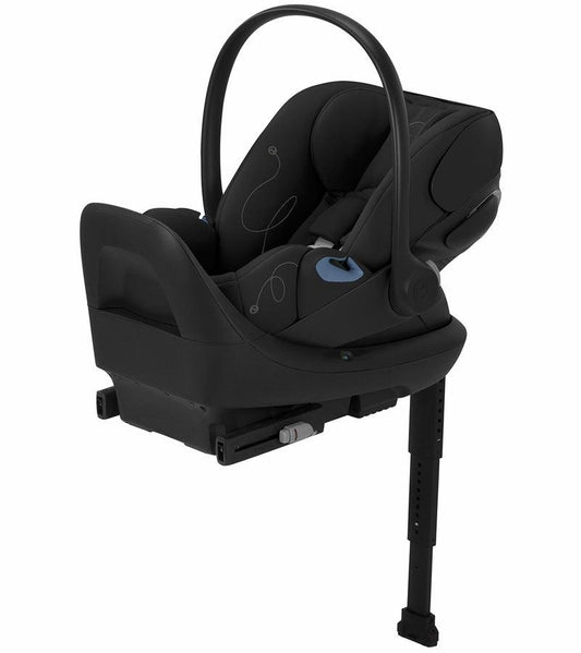 Cybex Cloud G Lux Comfort Extend Infant Car Seat - Moon Black - Traveling Tikes 