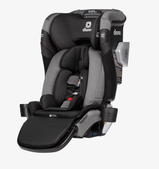 Diono Radian 3QXT+ All-in-One Convertible Car Seat - Black Jet - Traveling Tikes 