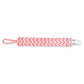 Dr. Brown's Pacifier Clip, Pink Chevron - Traveling Tikes 