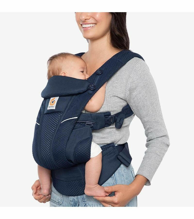 Ergo Omni Breeze Baby Carrier - Midnight Blue - Traveling Tikes 