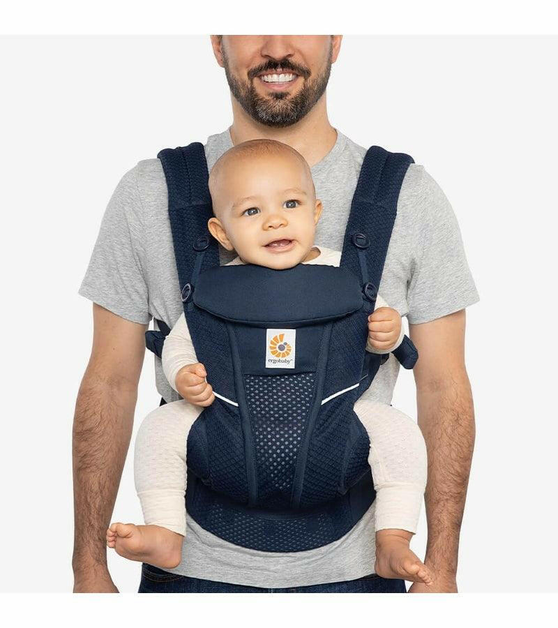 Ergo Omni Breeze Baby Carrier - Midnight Blue - Traveling Tikes 