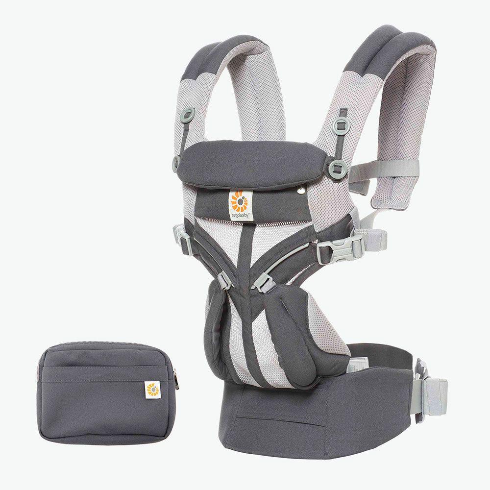 ErgoBaby 4 Position 360 Cool Air Carrier-Carbon Grey - Traveling Tikes 