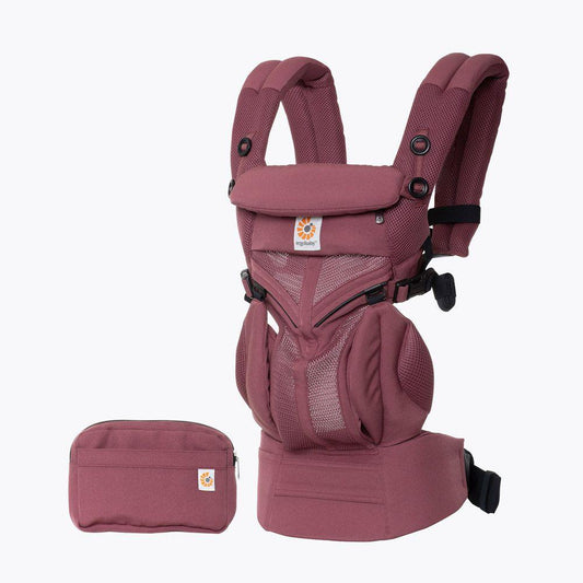 ErgoBaby 4 Position 360 Cool Air Carrier-Plum - Traveling Tikes 